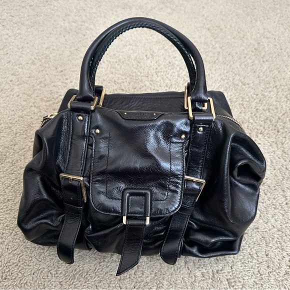Botkier Sasha Medium Lambskin Leather Duffle - Picture 9 of 13